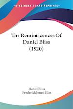 The Reminiscences Of Daniel Bliss (1920)