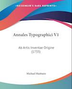 Annales Typographici V1
