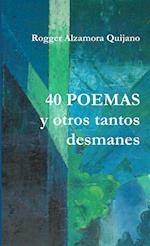 40 POEMAS y otro tantos desmanes