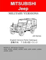 Mitsubishi Jeep J23 Series Military Parts & Diagrams Catalogue 