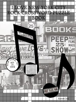 I LOVE NEW YORK CITY ROCK CROSSWORD PUZZLE BOOK