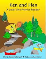 Ken and Hen - Level 1 Phonics Reader