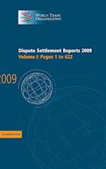 Dispute Settlement Reports 2009: Volume 1, Pages 1-622