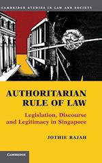 Authoritarian Rule of Law