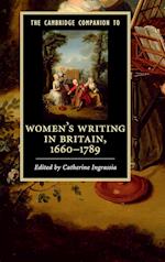 The Cambridge Companion to Women's Writing in Britain, 1660-1789