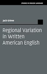 Regional Variation in Written American English