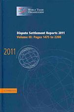 Dispute Settlement Reports 2011: Volume 3, Pages 1475–2200
