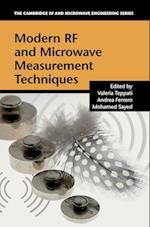 Modern RF and Microwave Measurement Techniques