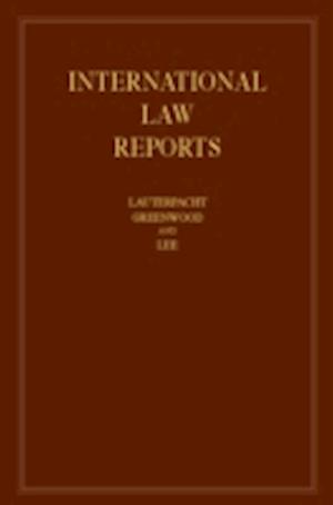 International Law Reports: Volume 155