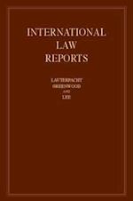 International Law Reports: Volume 154