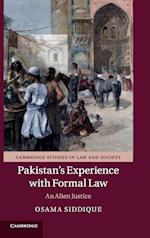 Pakistan's Experience with Formal Law