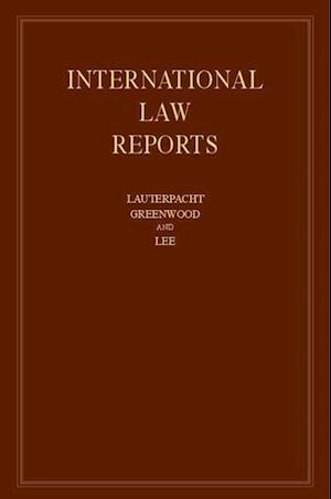 International Law Reports: Volume 157