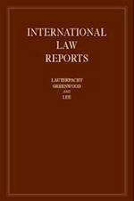 International Law Reports: Volume 158