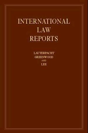 International Law Reports: Volume 160