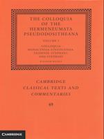 The Colloquia of the Hermeneumata Pseudodositheana 2 Volume Set