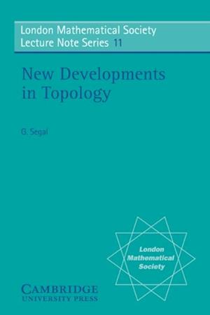 New Developments in Topology