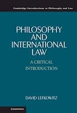 Philosophy and International Law