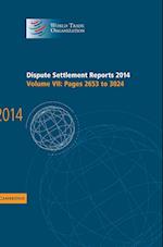Dispute Settlement Reports 2014: Volume 7, Pages 2653–3024
