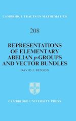 Representations of Elementary Abelian p-Groups and Vector Bundles