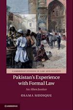 Pakistan''s Experience with Formal Law