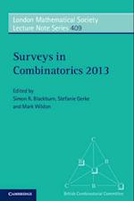 Surveys in Combinatorics 2013