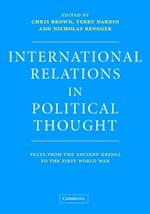 International Relations in Political Thought