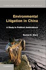 Environmental Litigation in China