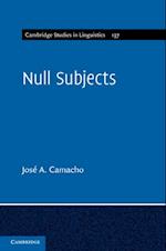 Null Subjects