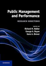 Public Management and Performance