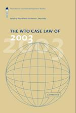 The WTO Case Law of 2003