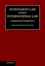 Investment Law within International Law