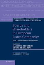 Boards and Shareholders in European Listed Companies