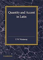 Quantity and Accent in Latin