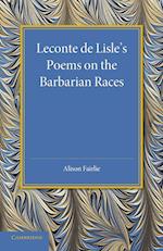 Leconte de Lisle's Poems on the Barbarian Races