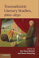 Transatlantic Literary Studies, 1660-1830