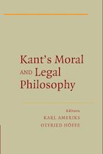 Kant's Moral and Legal Philosophy