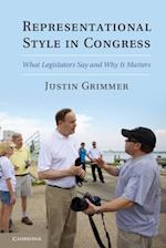 Representational Style in Congress