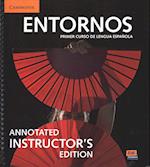 Entornos Beginning Annotated Instructor's Edition with ELEteca Access and Digital Master Guide
