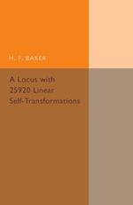 A Locus with 25920 Linear Self-Transformations