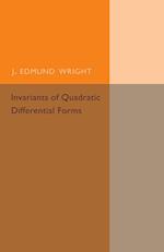 Invariants of Quadratic Differential Forms