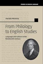 From Philology to English Studies