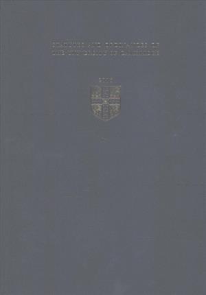 Statutes and Ordinances of the University of Cambridge 2015