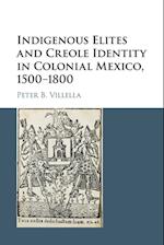 Indigenous Elites and Creole Identity in Colonial Mexico, 1500-1800