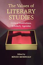 The Values of Literary Studies