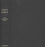 NIV Clarion Reference Bible, Black Edge-lined Goatskin Leather, NI486:XE