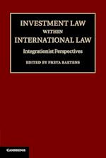 Investment Law within International Law