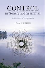 Control in Generative Grammar