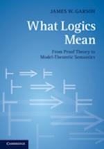 What Logics Mean