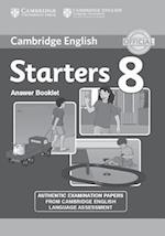 Cambridge English Young Learners 8 Starters Answer Booklet