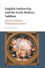English Authorship and the Early Modern Sublime